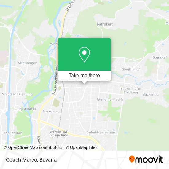 Coach Marco map