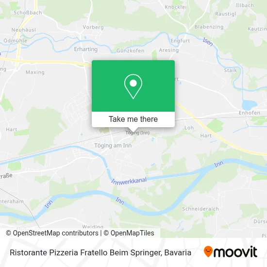 Ristorante Pizzeria Fratello Beim Springer map