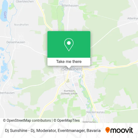 Dj Sunshine - Dj, Moderator, Eventmanager map