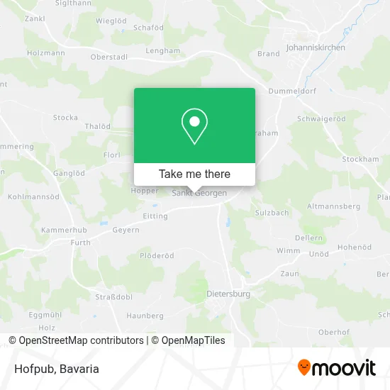 Hofpub map