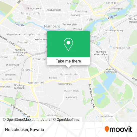 Netzchecker map