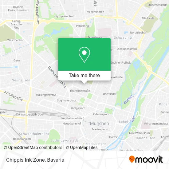 Chippis Ink Zone map