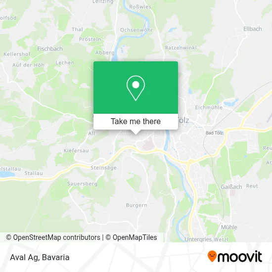 Aval Ag map
