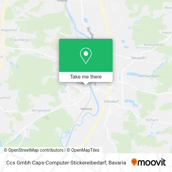 Ccs Gmbh Caps-Computer-Stickereibedarf map