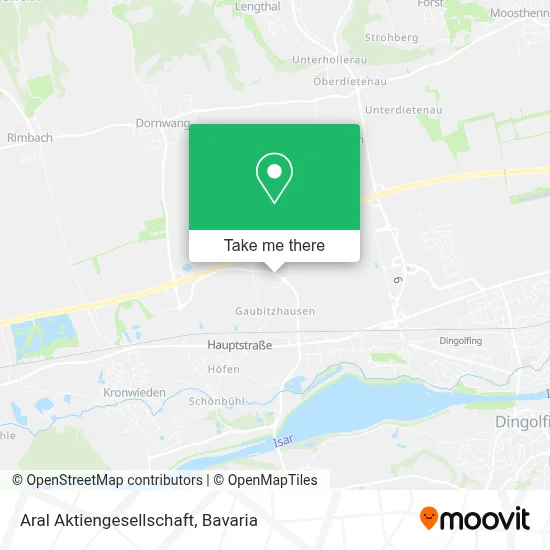 Aral Aktiengesellschaft map
