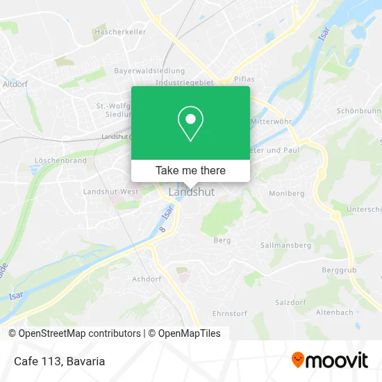 Cafe 113 map