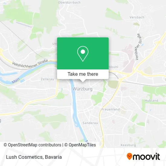 Lush Cosmetics map