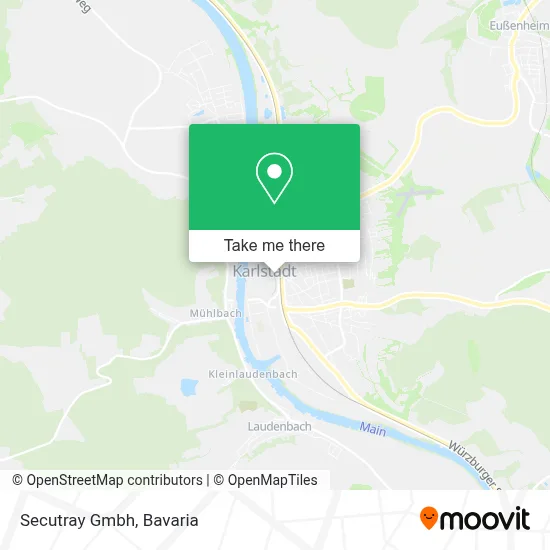 Secutray Gmbh map