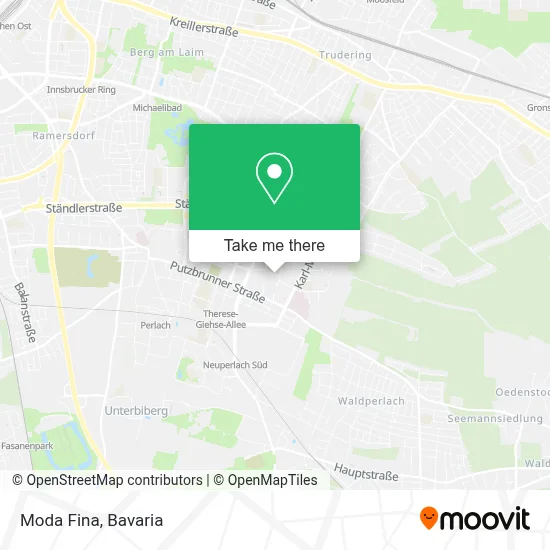 Moda Fina map