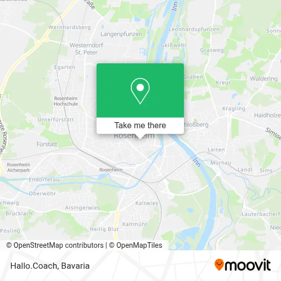 Hallo.Coach map