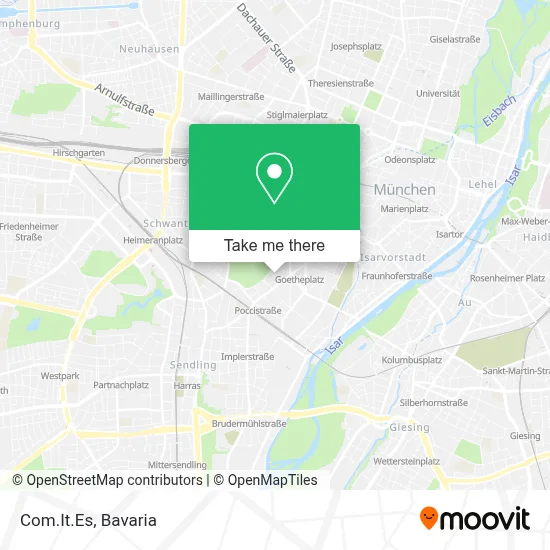Com.It.Es map