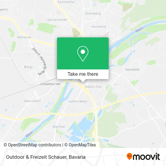 Outdoor & Freizeit Schauer map