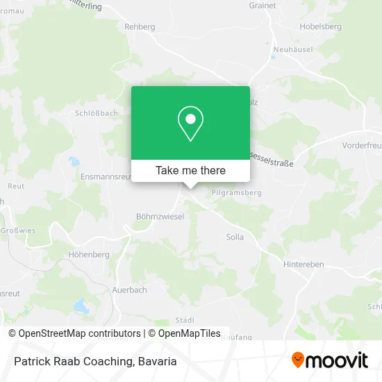 Patrick Raab Coaching map