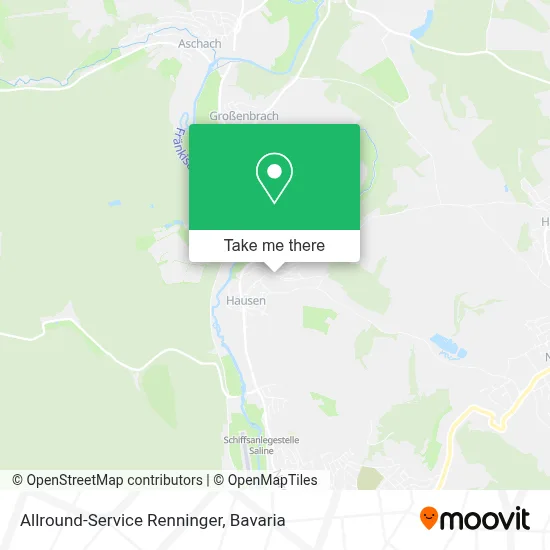 Allround-Service Renninger map