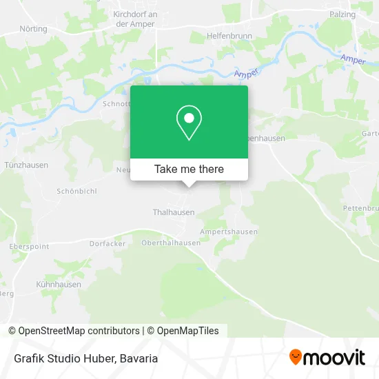 Grafik Studio Huber map