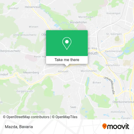 Mazda map