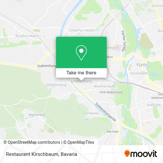 Restaurant Kirschbaum map