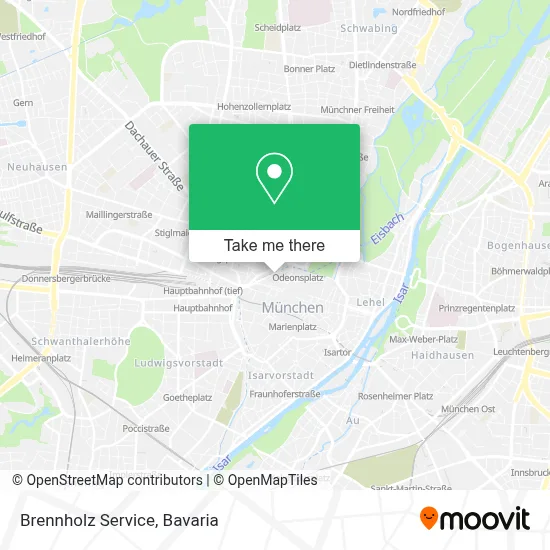 Brennholz Service map