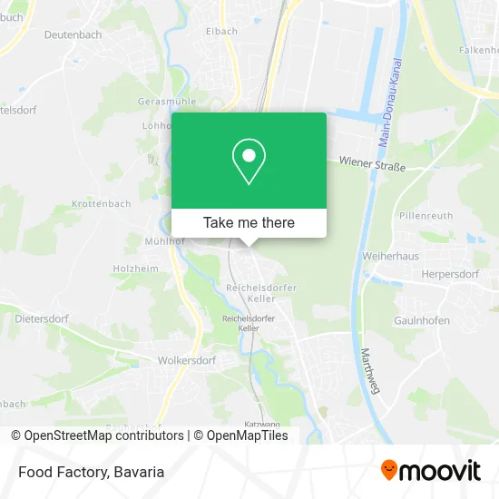 Food Factory map