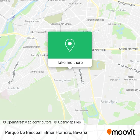 Parque De Baseball Elmer Homero map