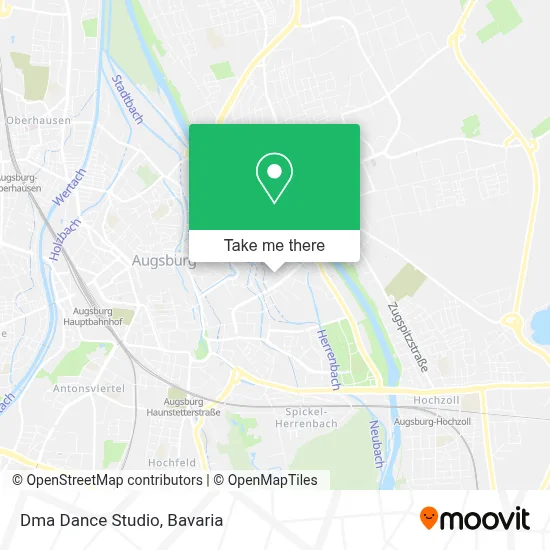 Dma Dance Studio map