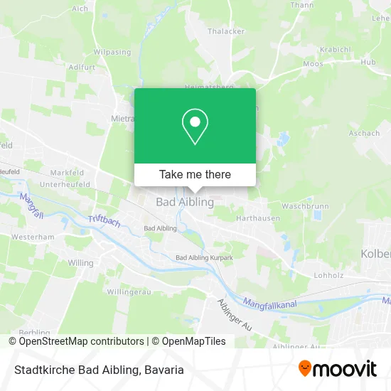 Stadtkirche Bad Aibling map
