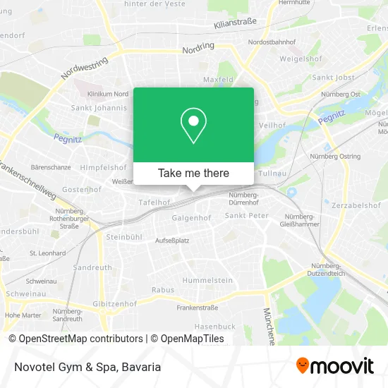 Novotel Gym & Spa map