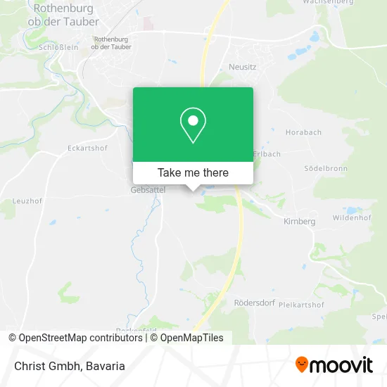 Christ Gmbh map