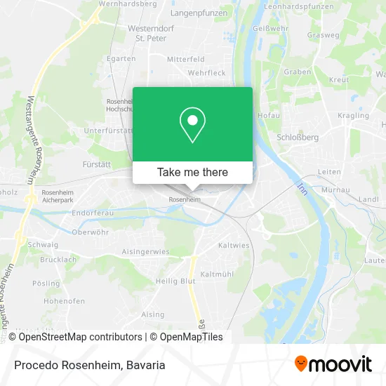 Procedo Rosenheim map