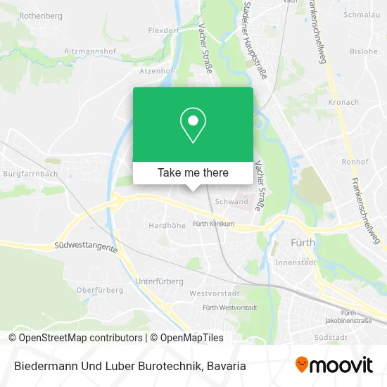 Biedermann Und Luber Burotechnik map