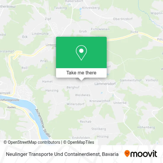 Neulinger Transporte Und Containerdienst map