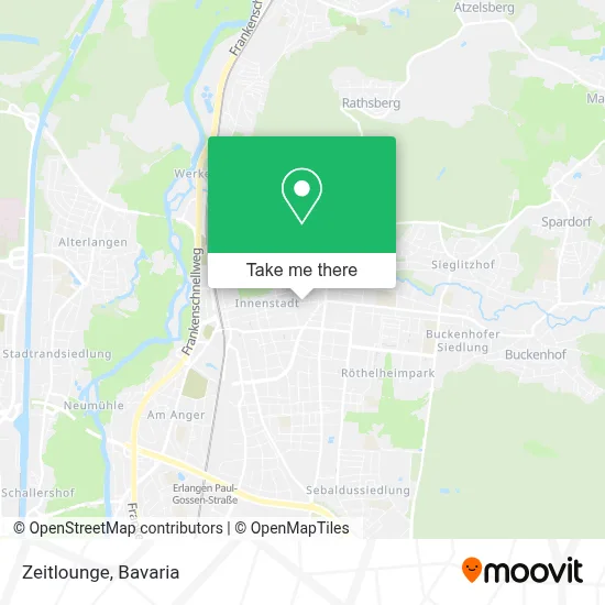 Zeitlounge map