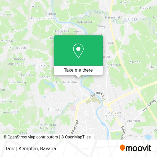 Dorr | Kempten map