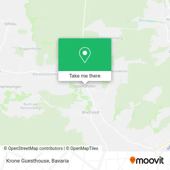 Gasthof Krone map