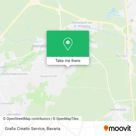 Grafix Creativ Service map
