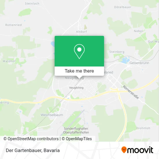 Der Gartenbauer map
