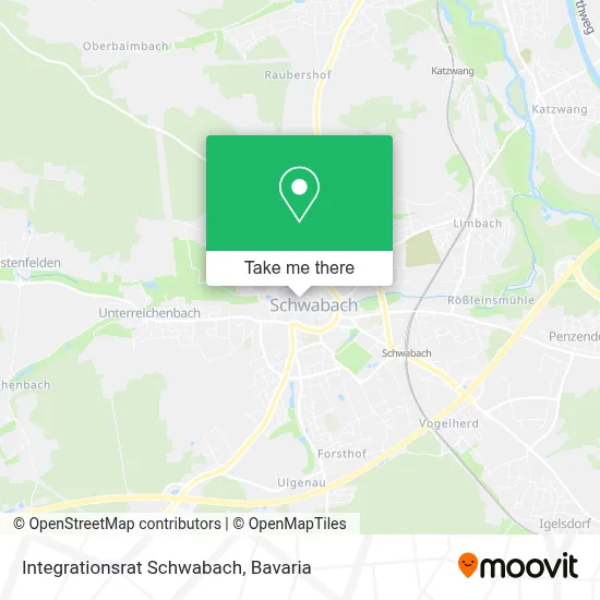 Integrationsrat Schwabach map