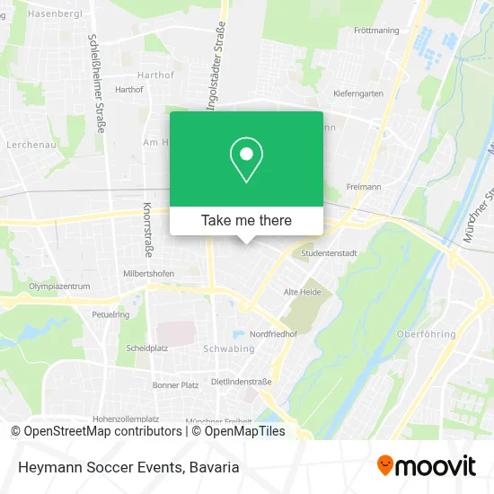 Heymann Soccer Events map