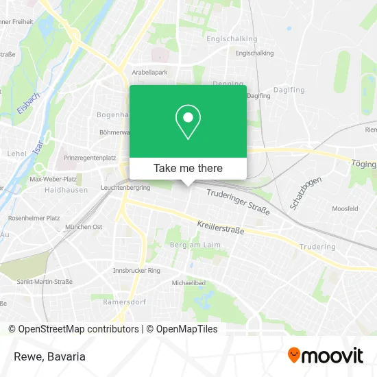 Rewe map