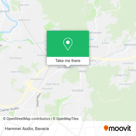 Hammer Audio map
