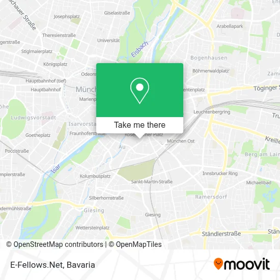 E-Fellows.Net map