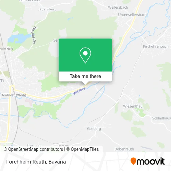 Forchheim Reuth map