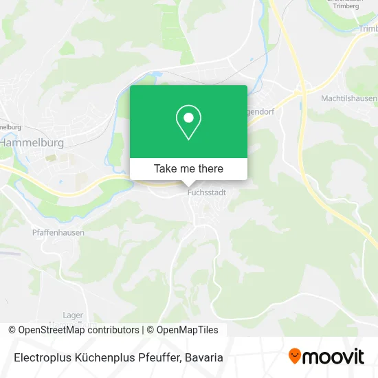 Electroplus Küchenplus Pfeuffer map