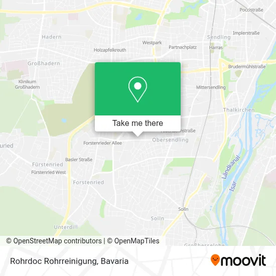 Rohrdoc Rohrreinigung map