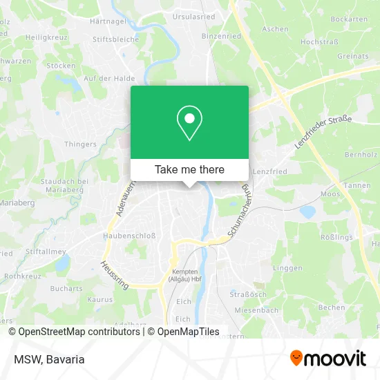 Msw map