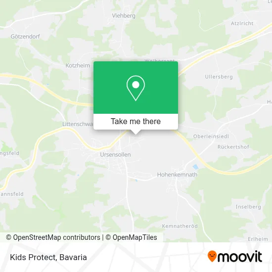 Kids Protect map