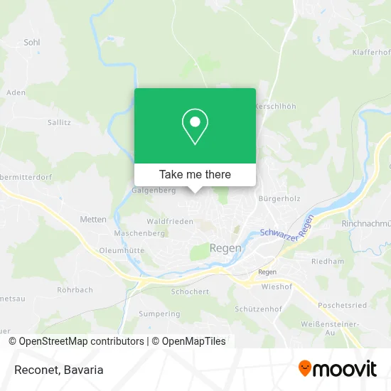 Reconet map