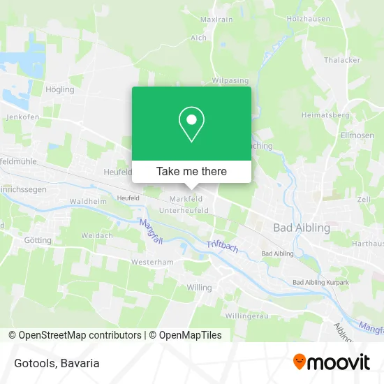 Gotools map