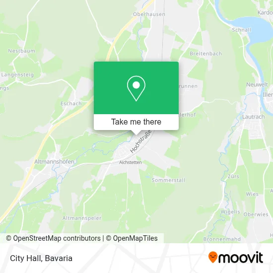 Rathaus map