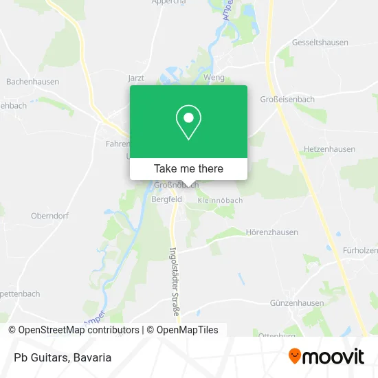 Pb Guitars map